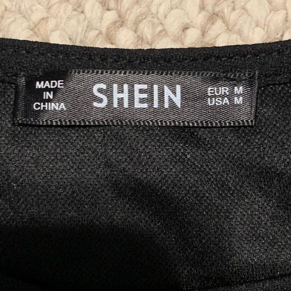 SHEIN Size M Black & White Dress - Picture 5 of 8